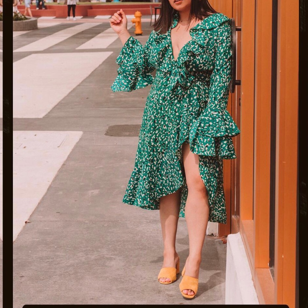 Cheetah Print Dress